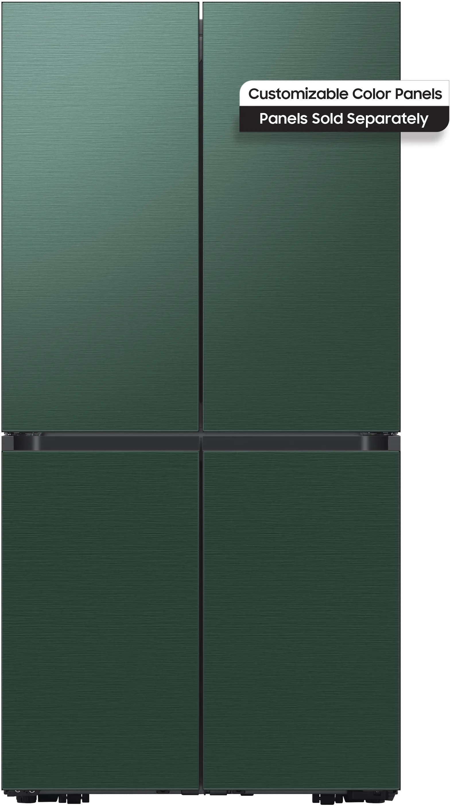 RF23A9675AP Samsung Bespoke 22.8 cu ft Smart 4 Door Flex Refrigerator - Counter Depth Panel Ready-1