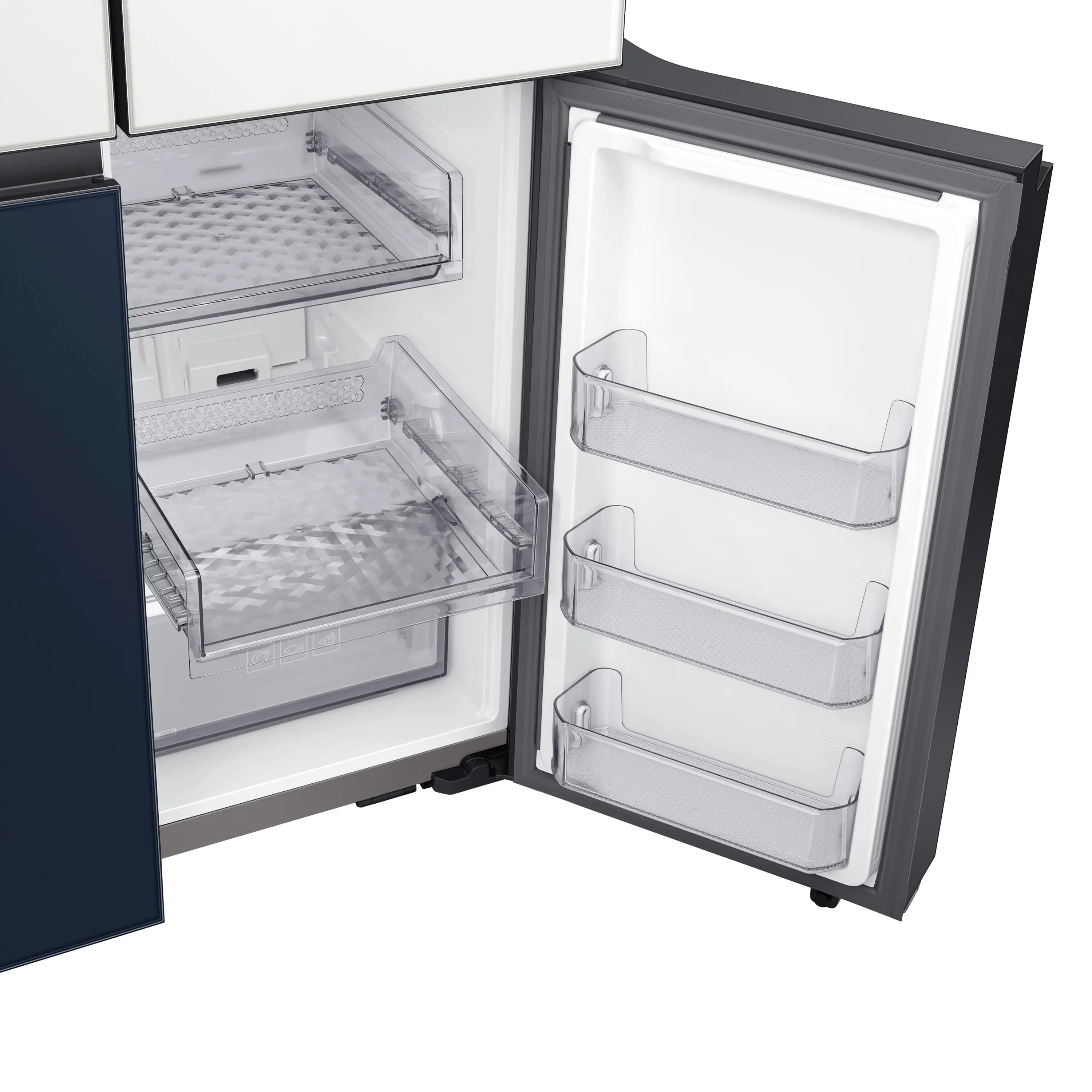 RF23A9675AP Samsung Bespoke 22.8 cu ft Smart 4 Door Flex Refrigerator - Counter Depth Panel Ready-13