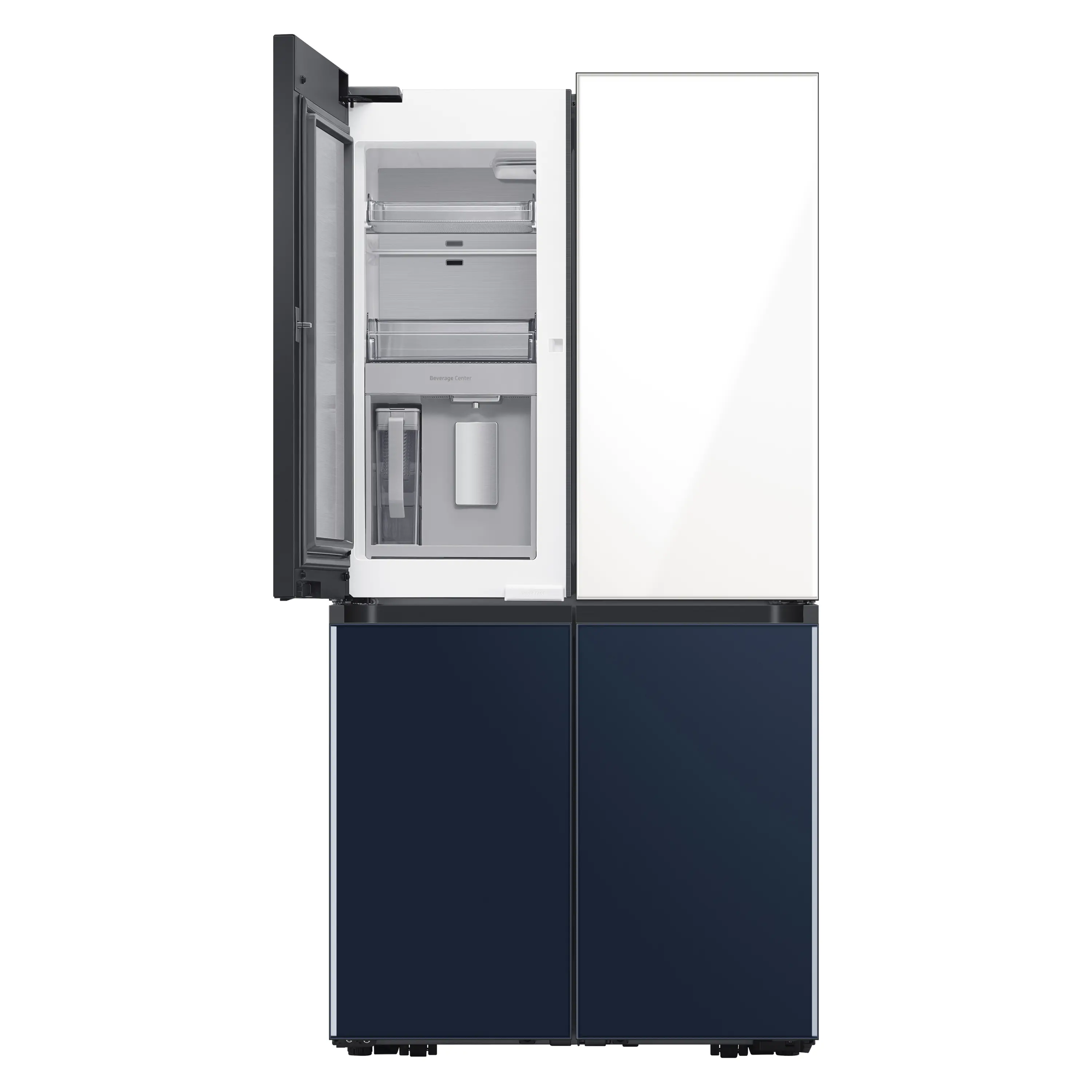 RF23A9675AP Samsung Bespoke 22.8 cu ft Smart 4 Door Flex Refrigerator - Counter Depth Panel Ready-8