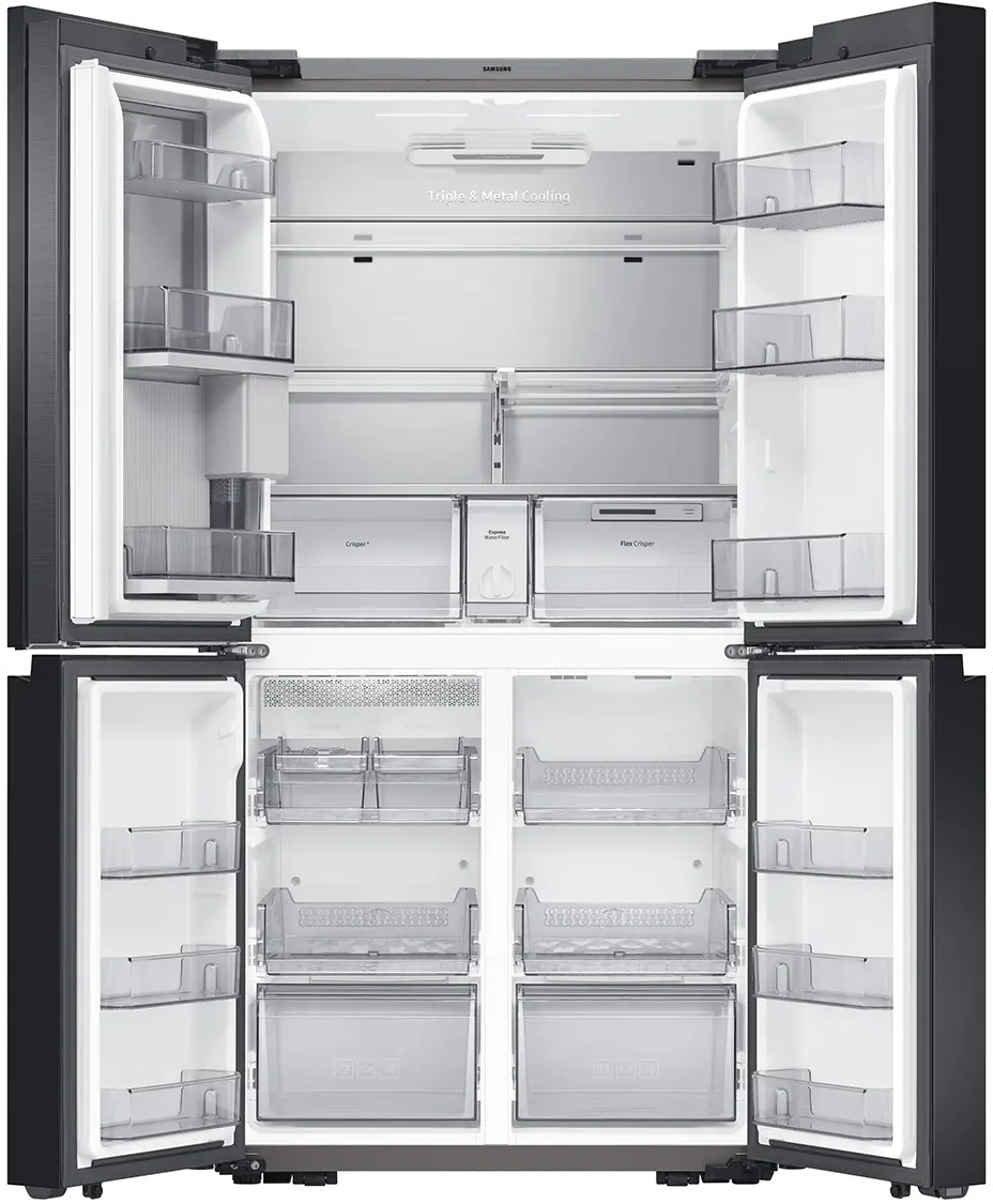 RF29A9675MT Samsung Bespoke 29 cu ft 4-Door Flex Refrigerator - Matte Black-3