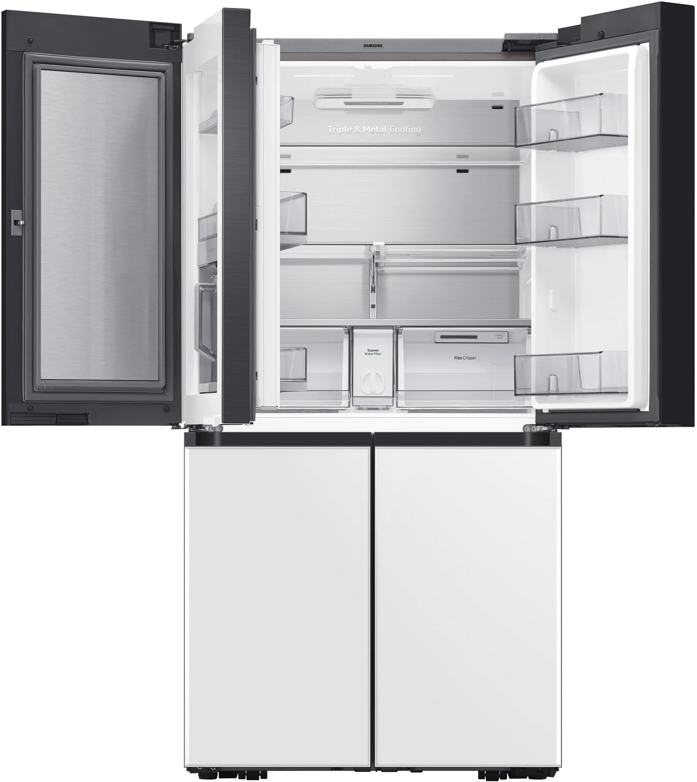 RF29A9675AP Samsung Bespoke 29 cu ft 4 Door Flex Refrigerator - Panel Ready-7