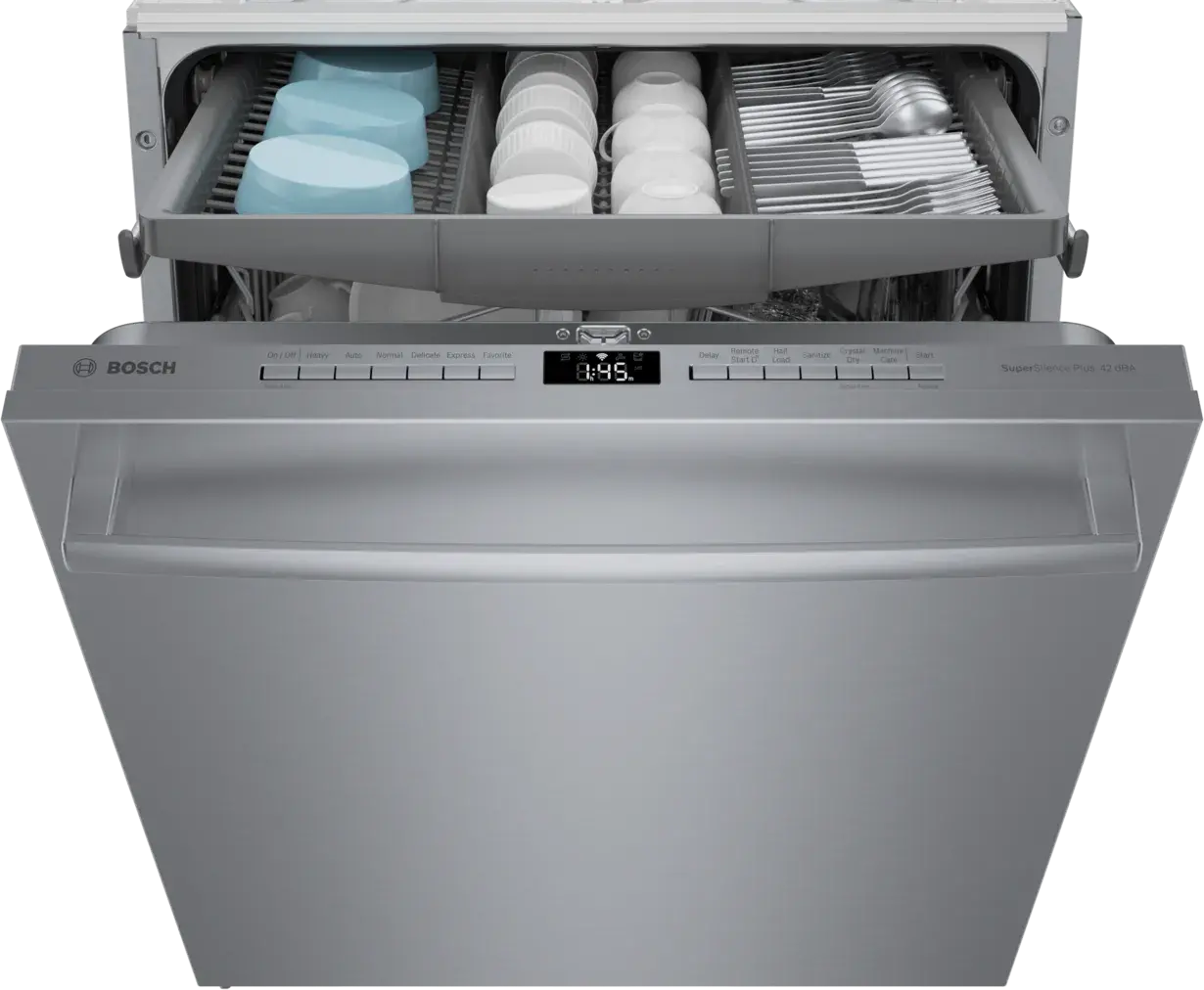 SGX78B55UC Bosch 800 Series Top Control Dishwasher - Stainless Steel-4