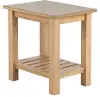 Riverside Burlap Brown End Table