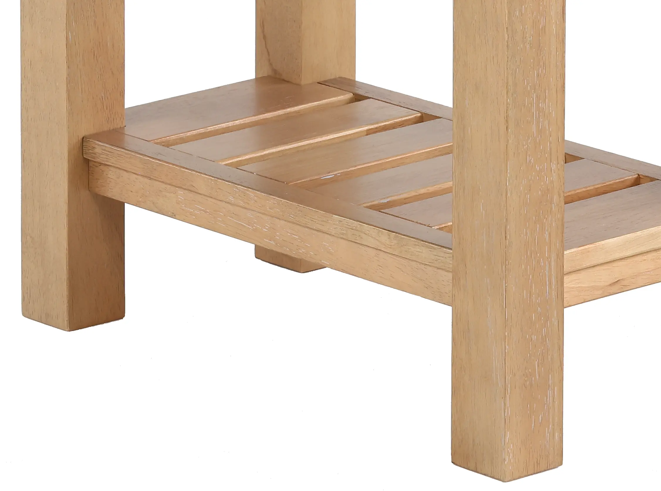 Riverside Burlap Brown Side Table-5