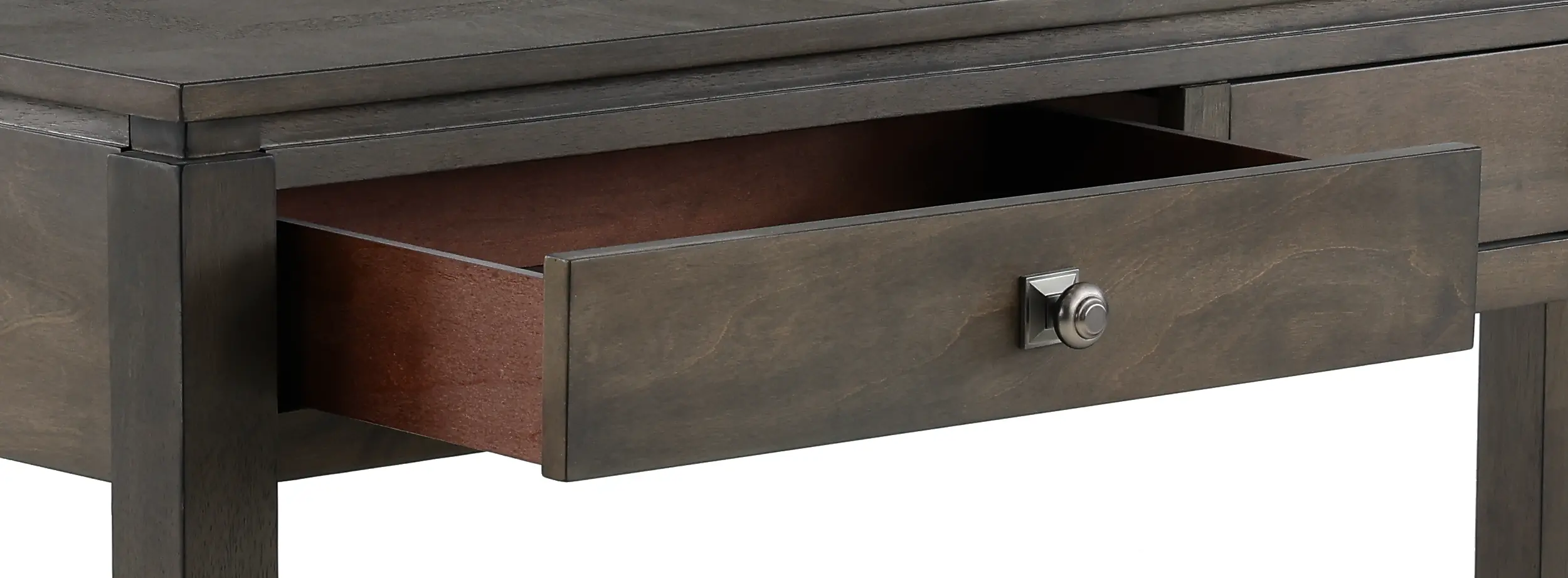 Hartford Brown Console Table-4