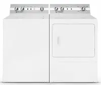 .SPQ-W/W-5003-ELE-PR Speed Queen Electric Washer and Dryer Set - 5003, White