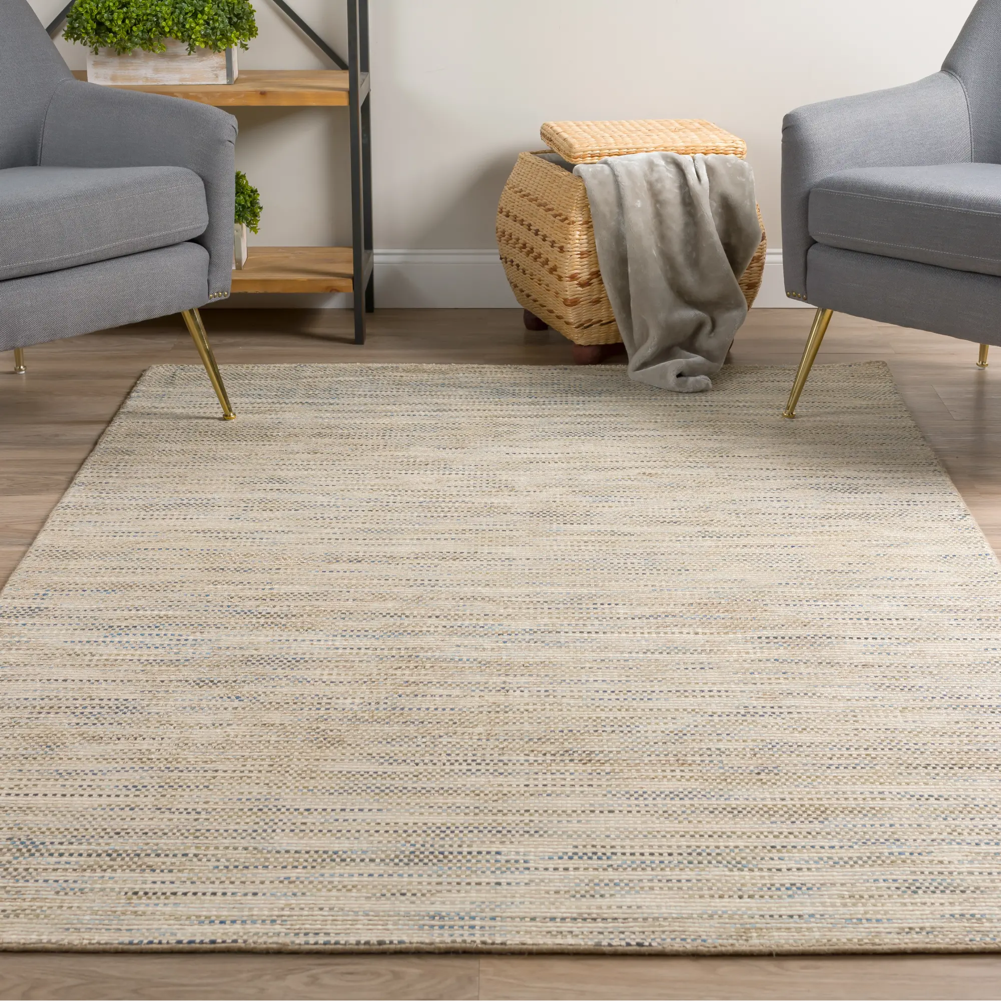 ZN1MU5X8/MUSHROOM Zion 5 x 8 Mushroom Area Rug-3