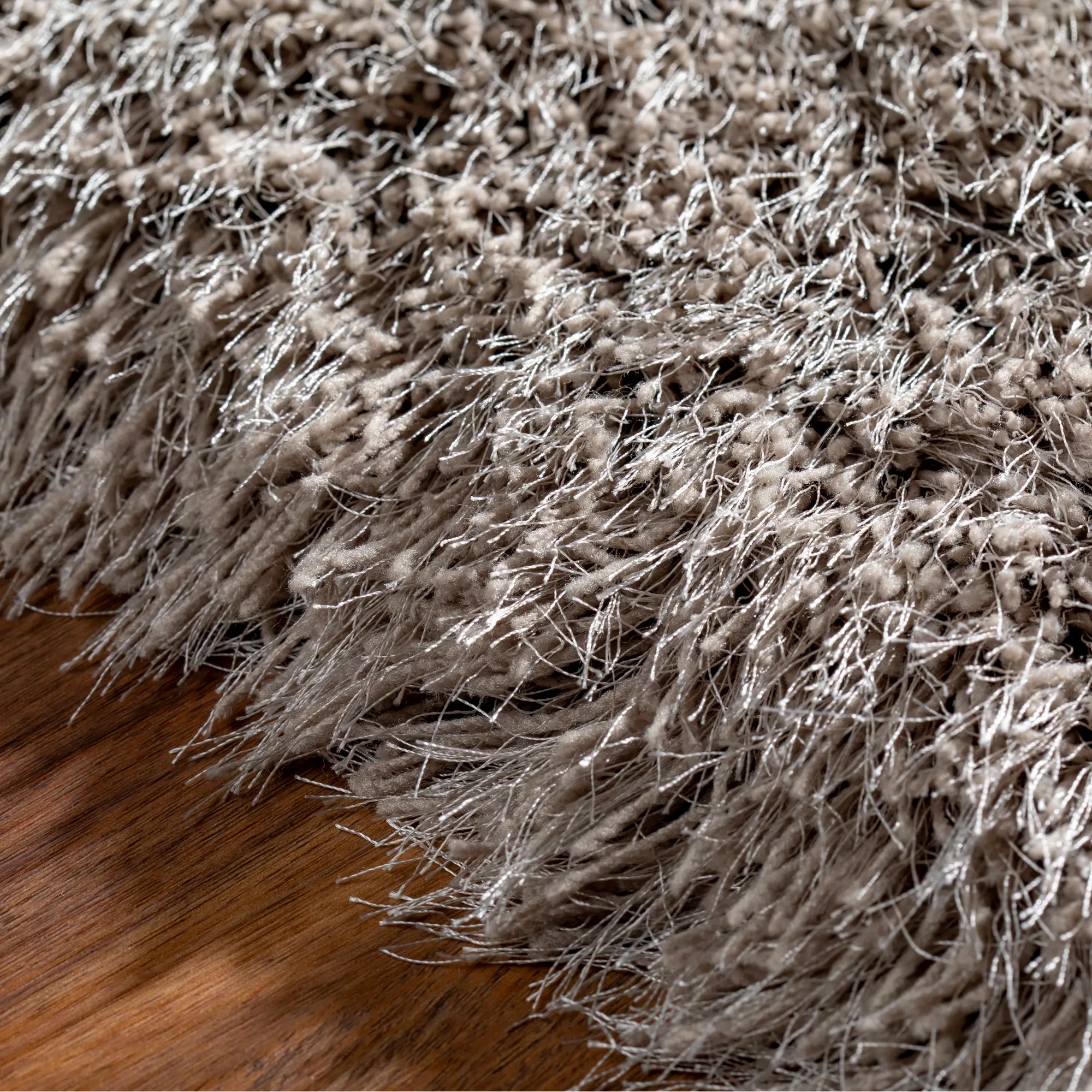 IA100MU5X8-MUSHROOM Impact 5 x 8 Mushroom Brown Shag Rug-6