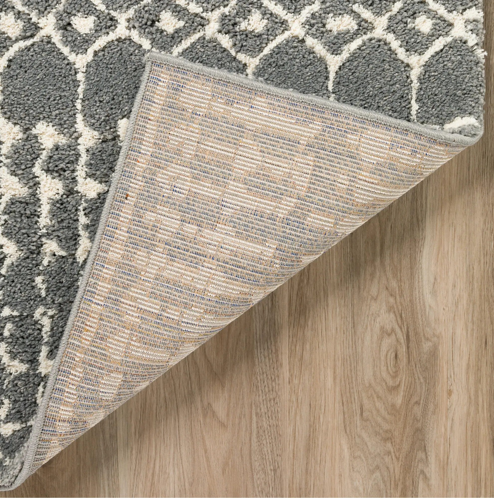 MQ2ME5X7-METAL Marquee 5 x 8 Metal Gray Shag Rug-3