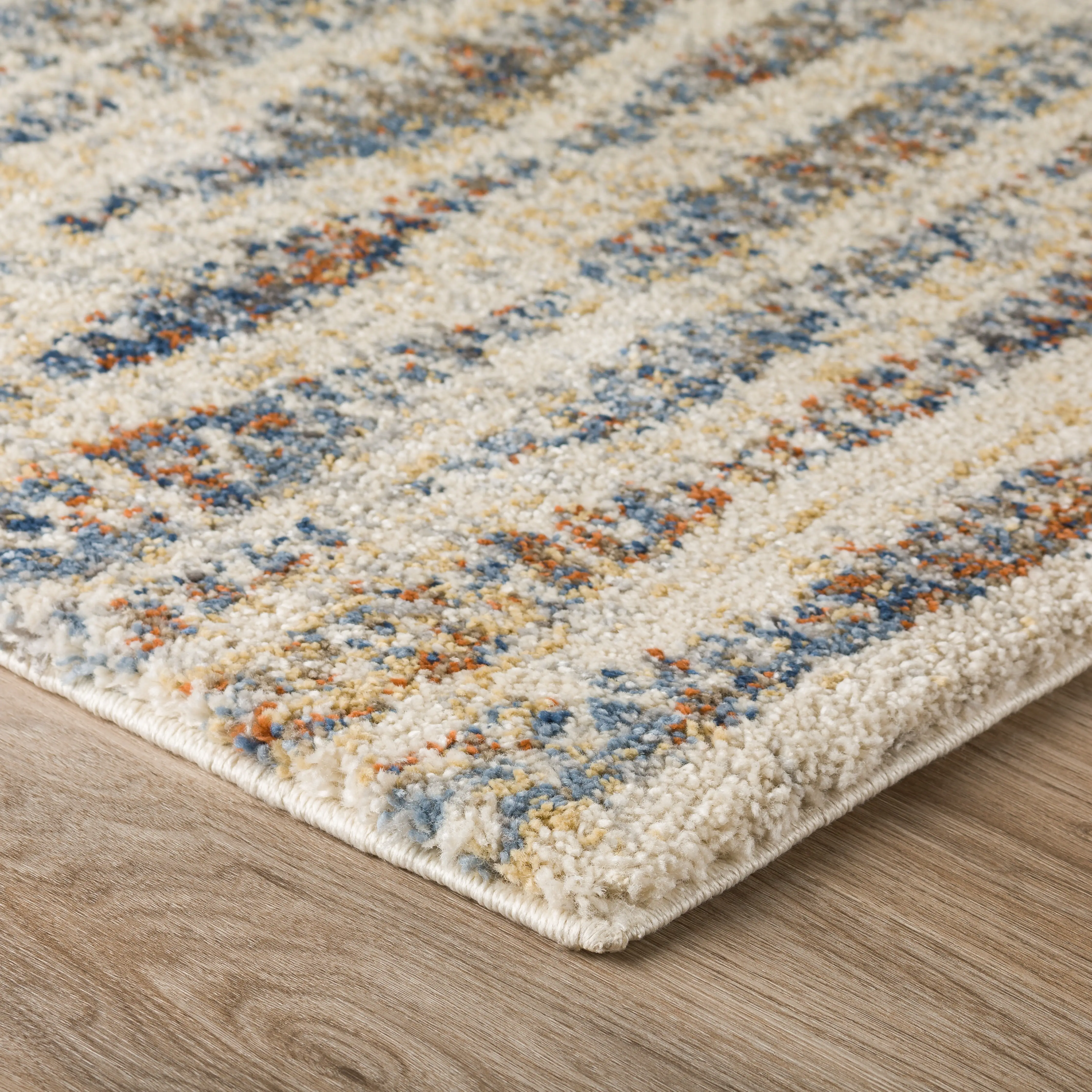 OR16MU5X7-MULTI Orleans 5 x 7 Contemporary Ivory Area Rug-3
