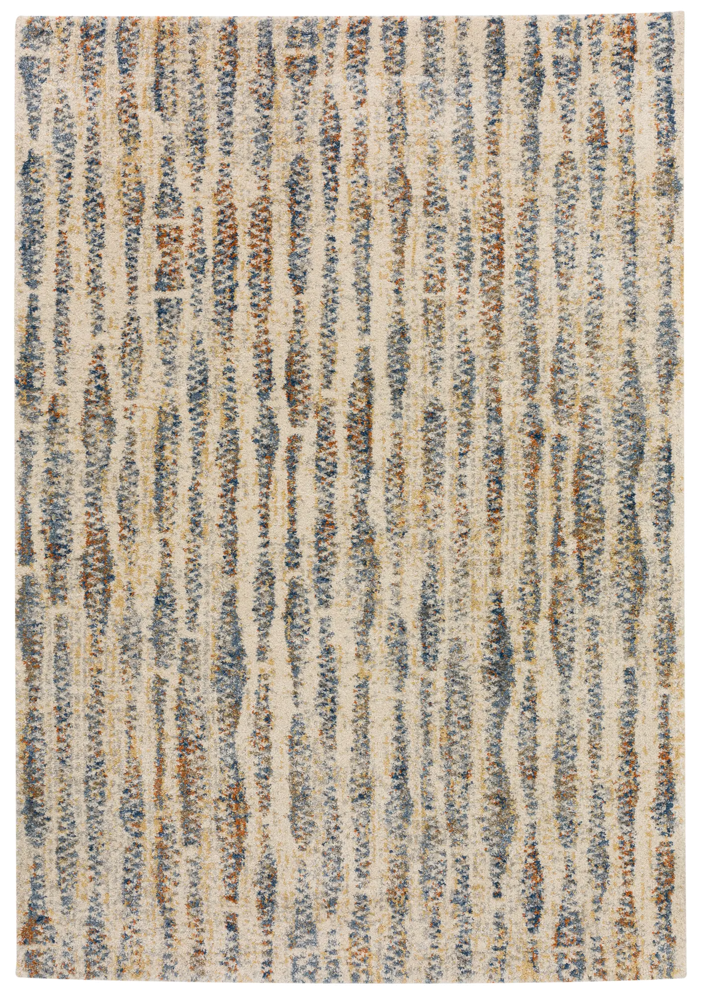 OR16MU5X7-MULTI Orleans 5 x 7 Contemporary Ivory Area Rug-1