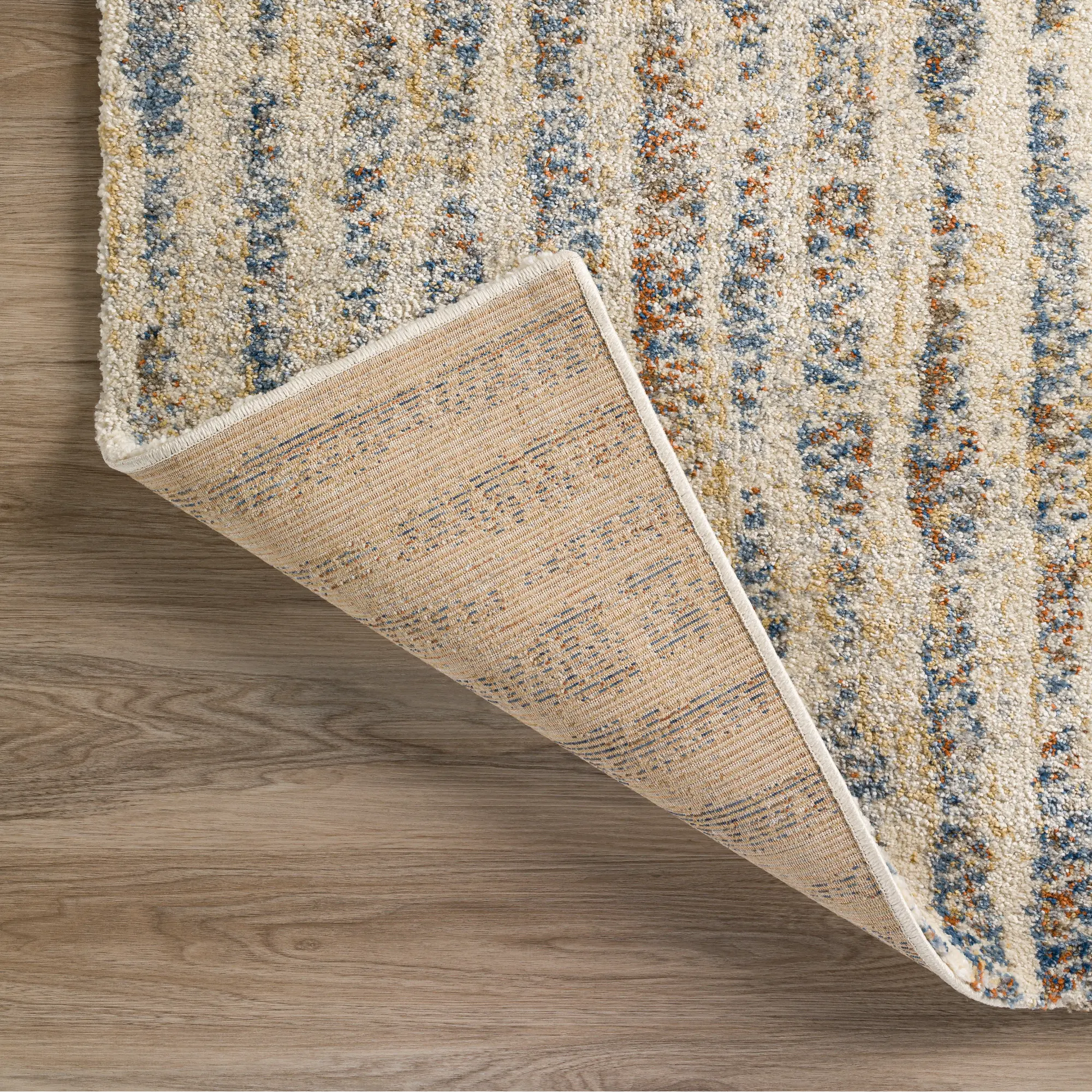 OR16MU5X7-MULTI Orleans 5 x 7 Contemporary Ivory Area Rug-6