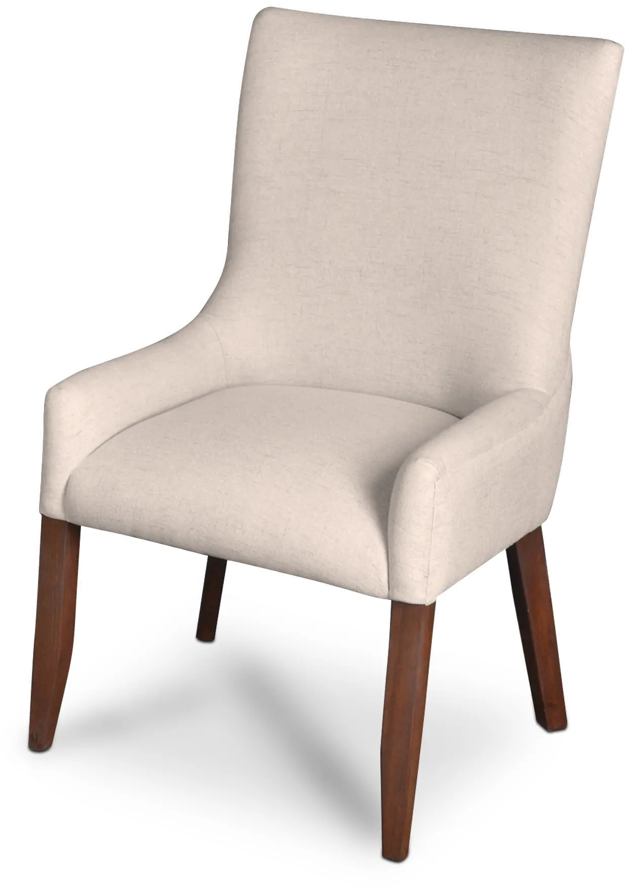 Spectrum Cream Upholstered Dining Room Armchair-1