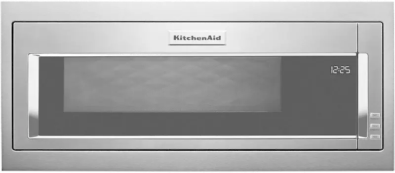 KitchenAid 1.1 cu ft Built In Microwave - Stainless Steel