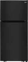 LTCS20020B LG 20.2 cu ft Top Freezer Refrigerator - 30 W Black