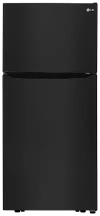 LTCS20020B LG 20.2 cu ft Top Freezer Refrigerator - 30 W Black