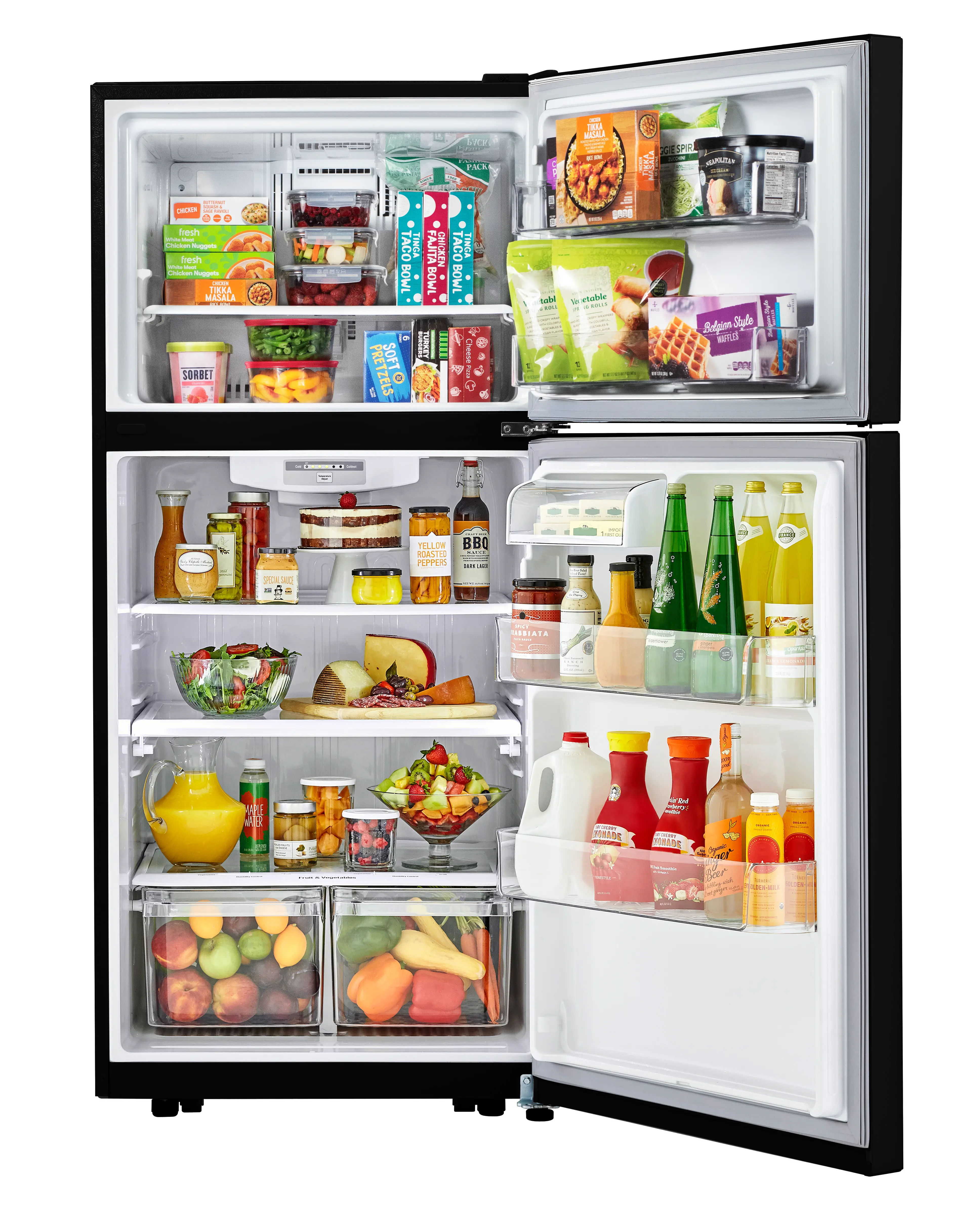 LTCS20020B LG 20.2 cu ft Top Freezer Refrigerator - 30 W Black-4