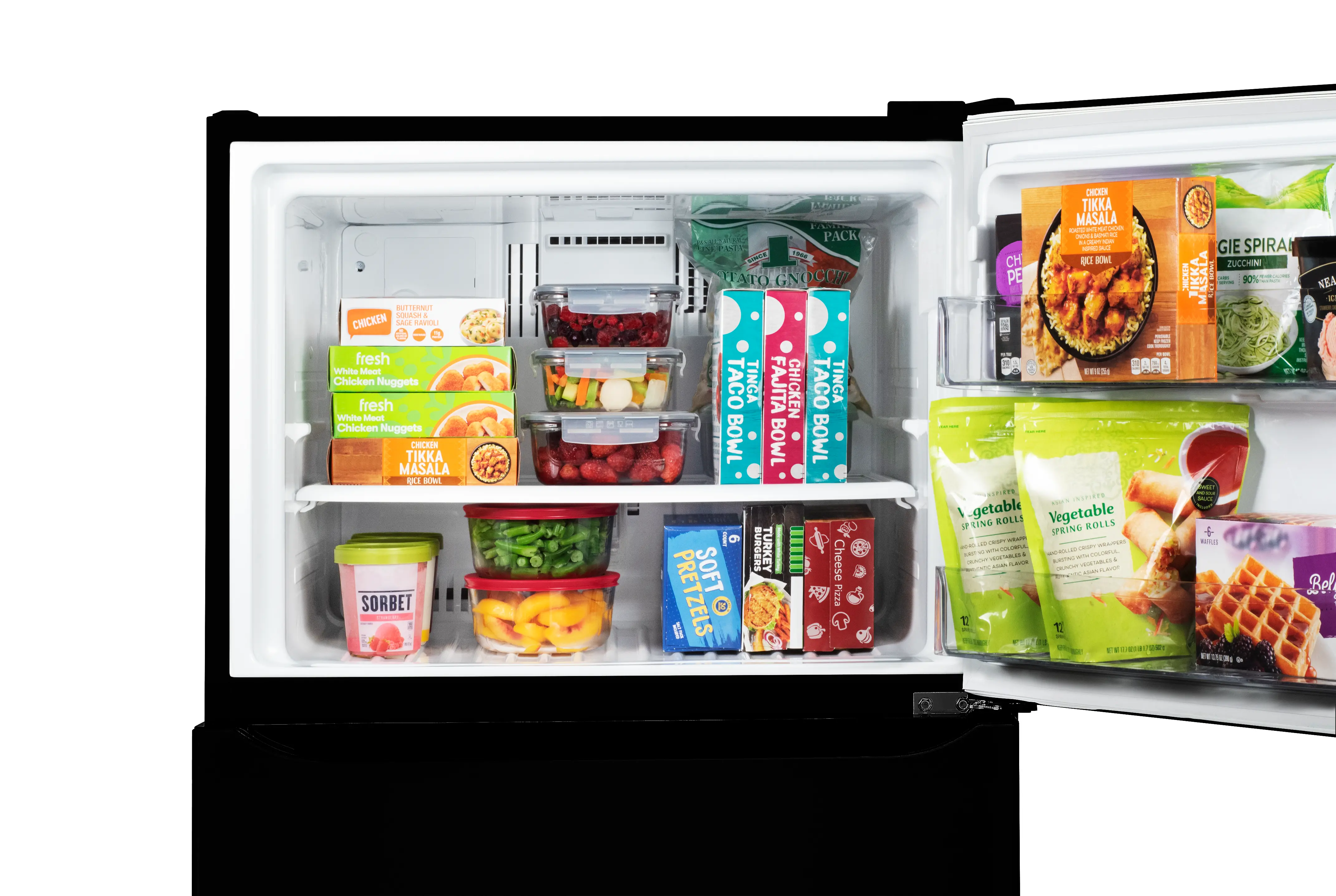 LTCS20020B LG 20.2 cu ft Top Freezer Refrigerator - 30 W Black-6