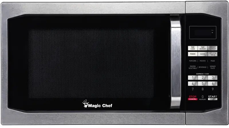 Magic Chef Countertop Microwave - Stainless Steel, 1.6 cu. ft.