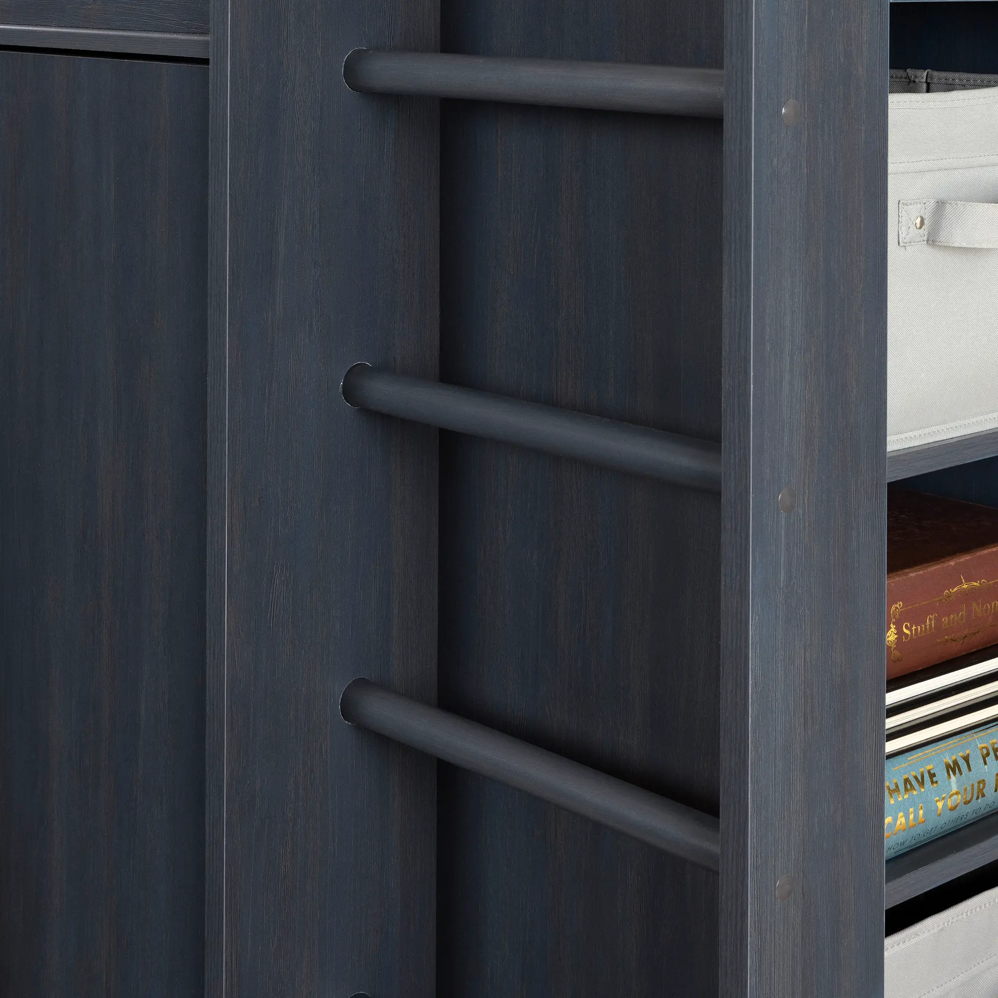 13707 Ulysses Blueberry Twin Loft Bed with Desk - South Shore-6