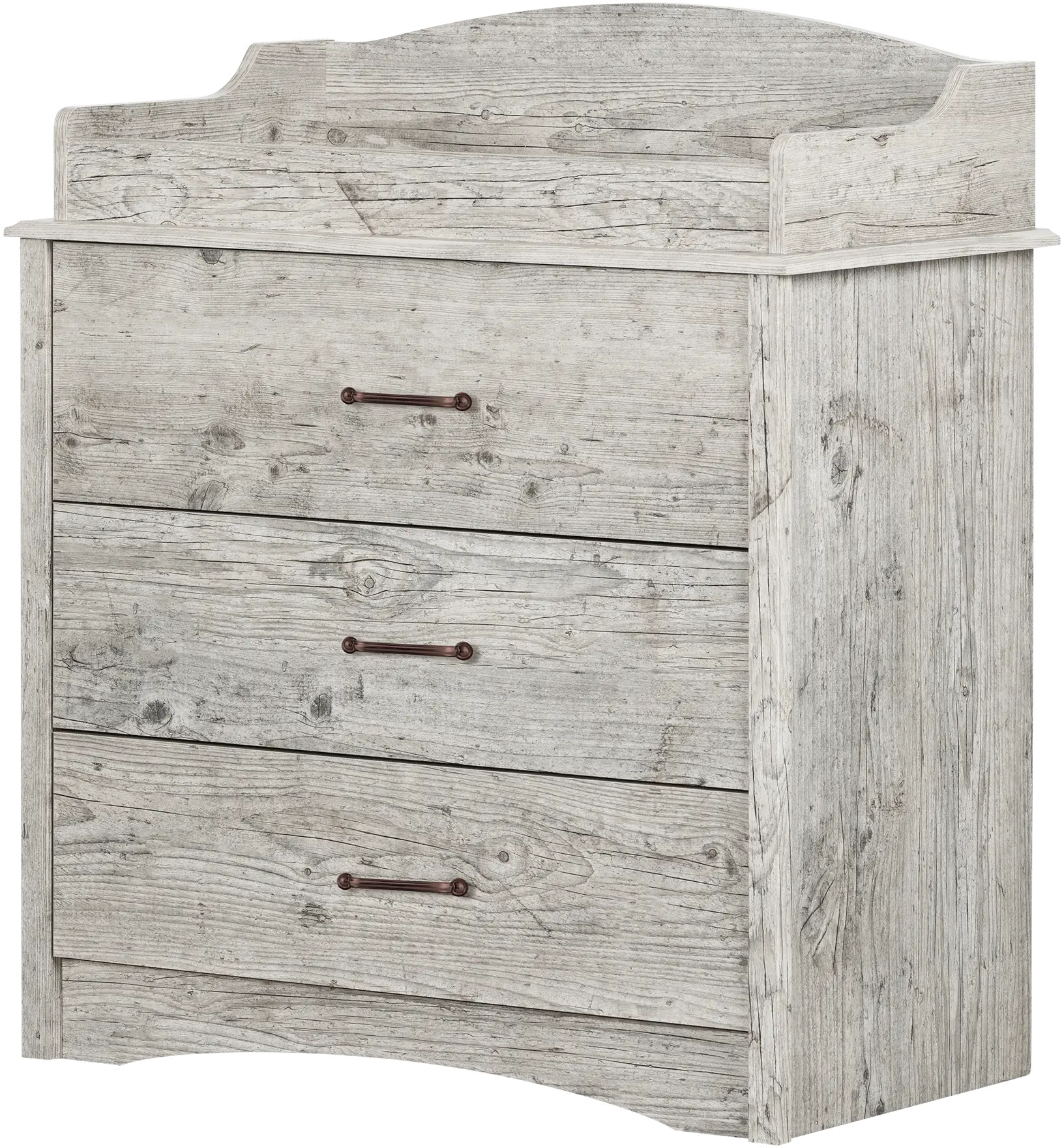 12996 Helson Seaside Pine Changing Table - South Shore-1