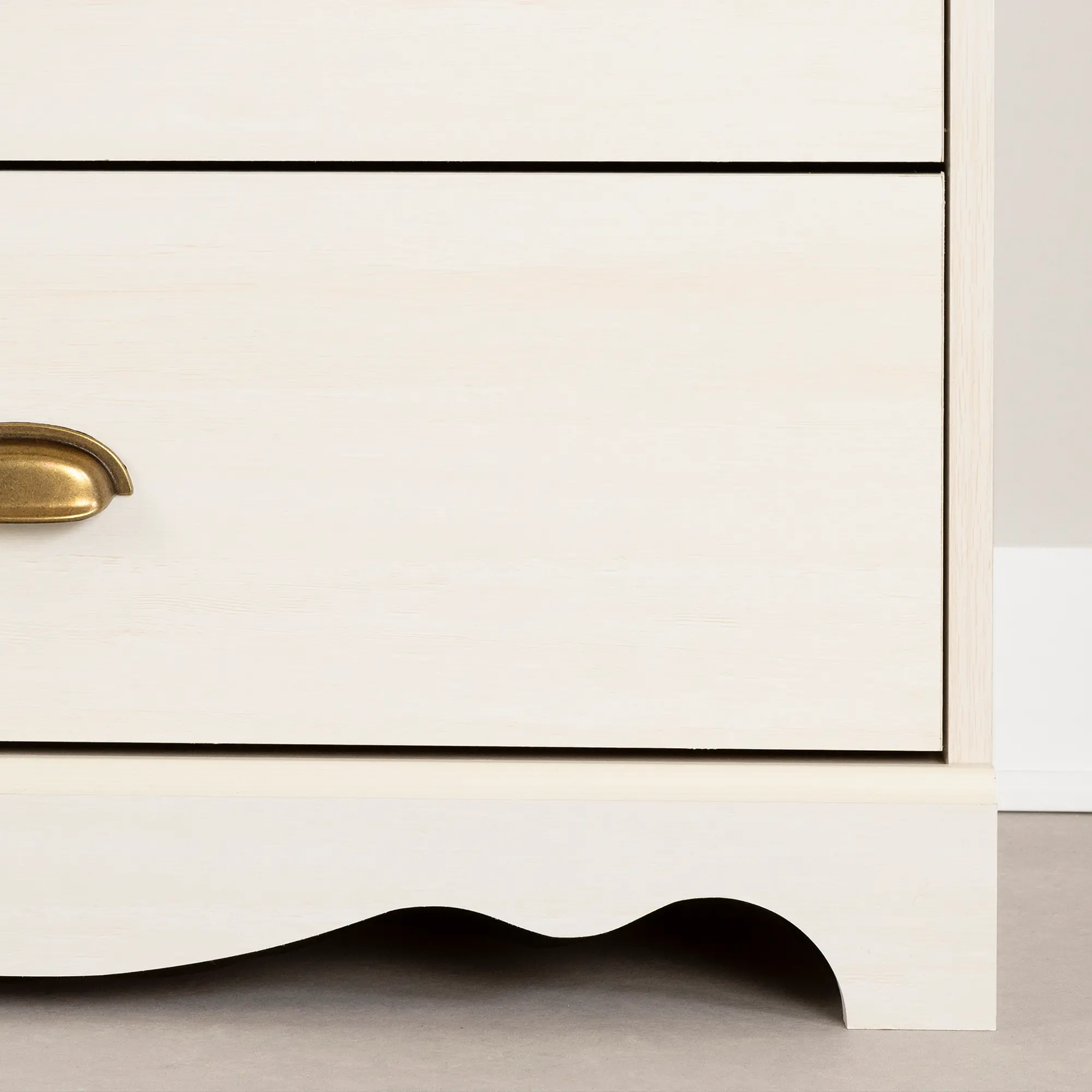 13476 Lyara White Wash 4-Drawer Chest - South Shore-4