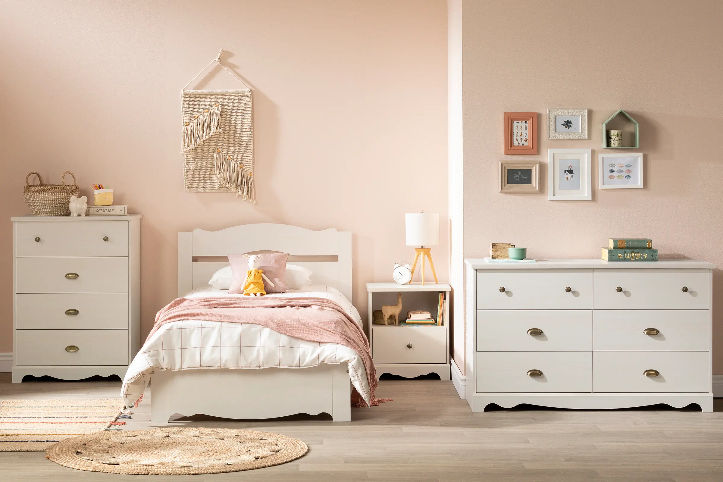 13476 Lyara White Wash 4-Drawer Chest - South Shore-6