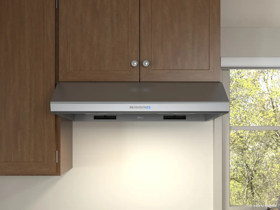 AK2536CS Zephyr 36 Inch Hurricane Under Cabinet Hood - Stainless Steel-1