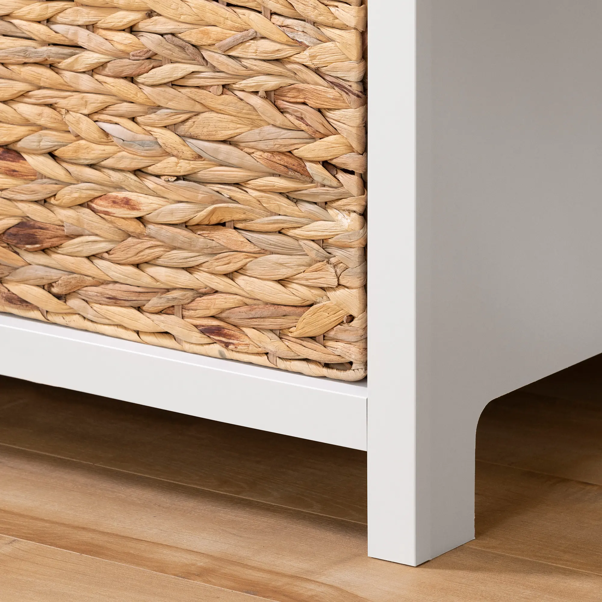 Detailed woven basket texture