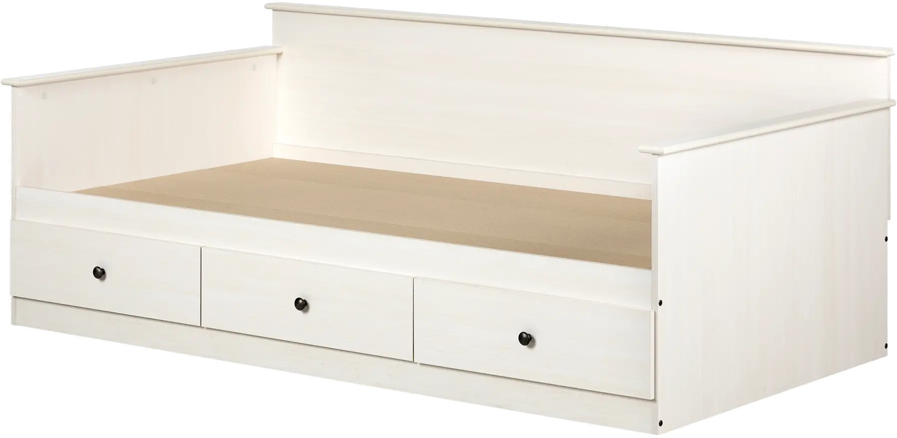 13128 Plenny White Wash Daybed with Storage - South Shore-1