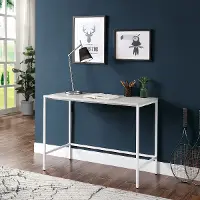 Contempo White Oak 42  Desk