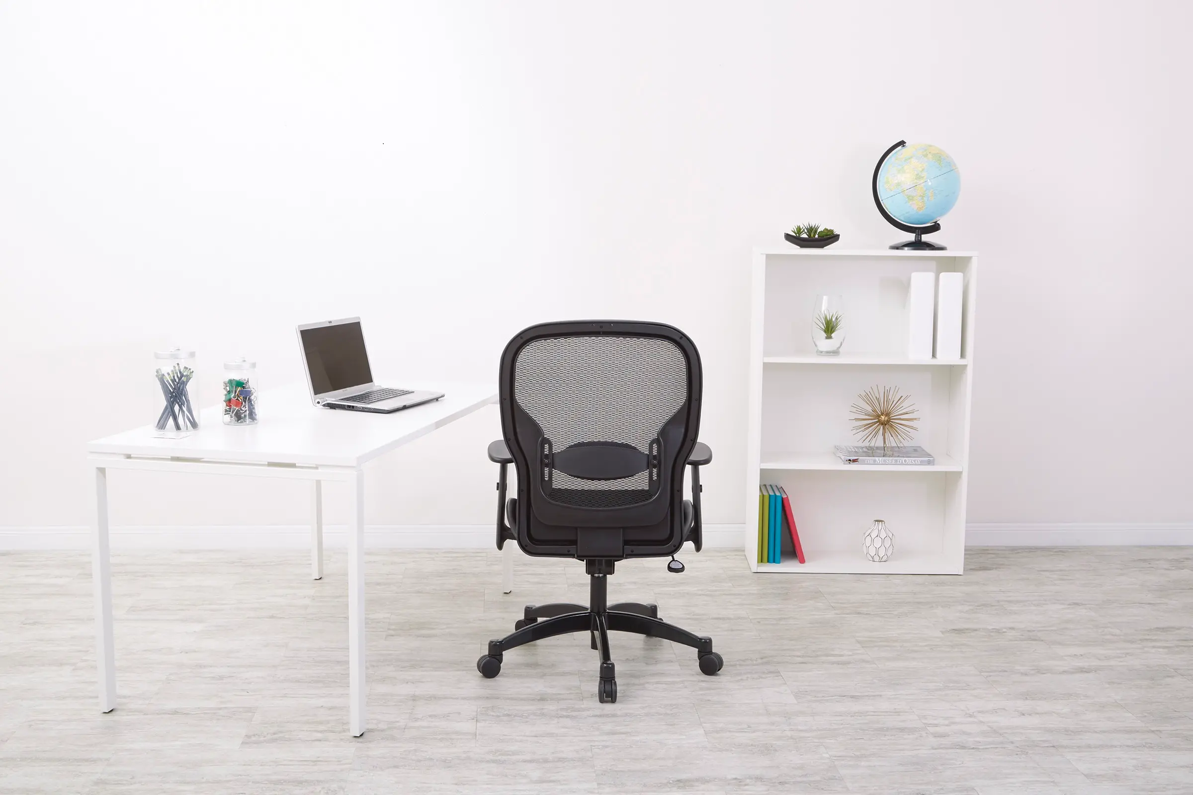 Space Black Office Chair-2