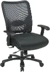 Air Gird Black Big and Tall Office Chair