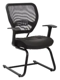 Space Black Office Chair