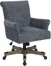 Megan Navy Blue Office Chair