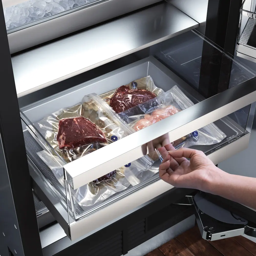 SKSCF2401P LG SKS 13.9 cu ft Integrated Column Freezer - Stainless Steel-8
