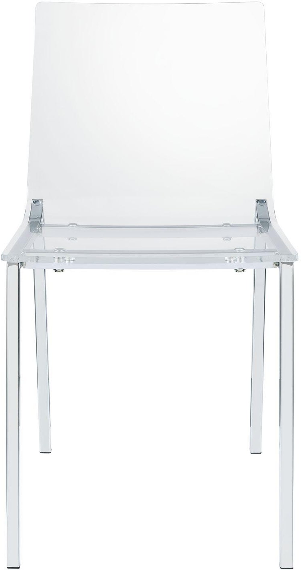 Posh Clear Accent Chair
