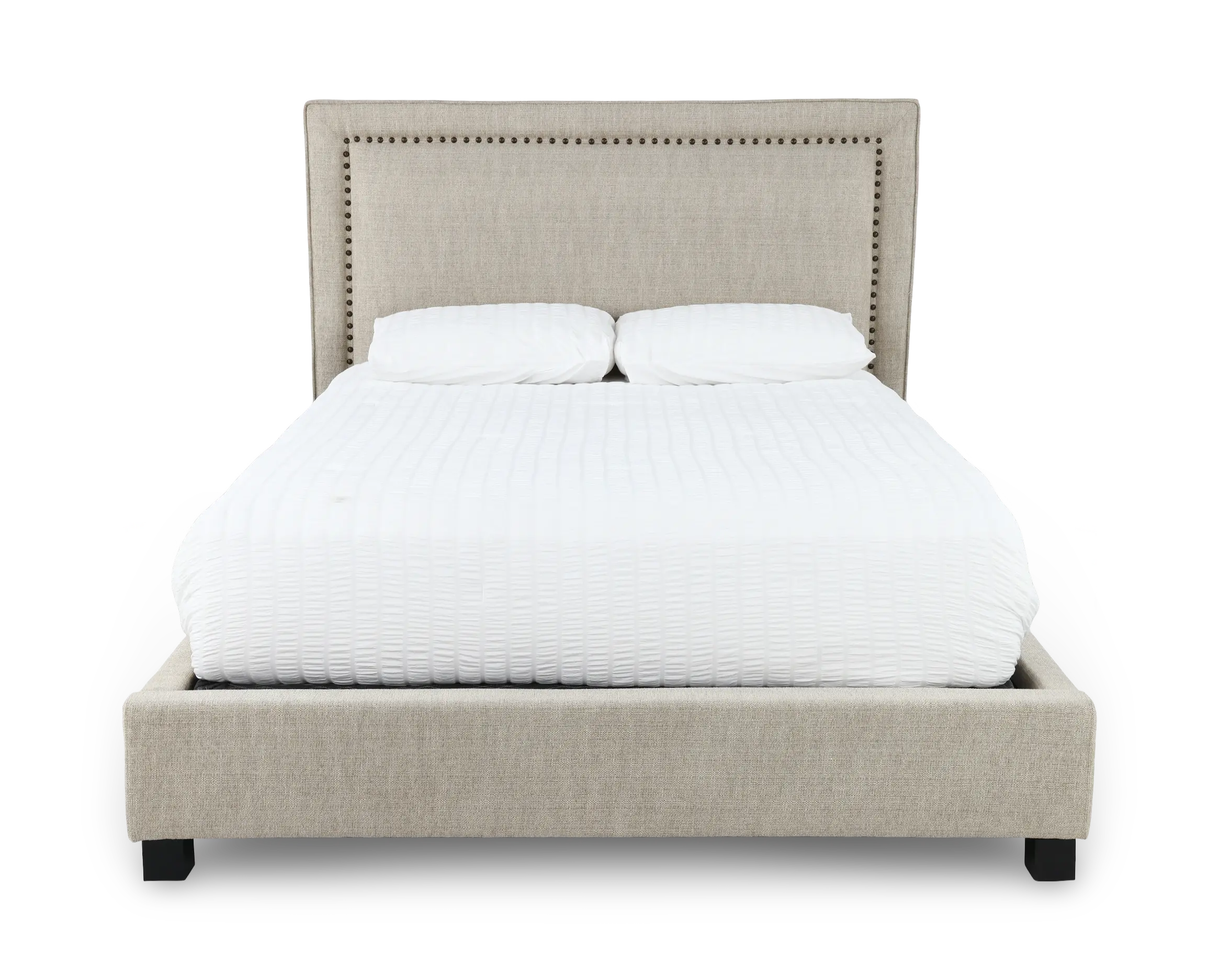 Poppy Natural Queen Upholstered Bed-4