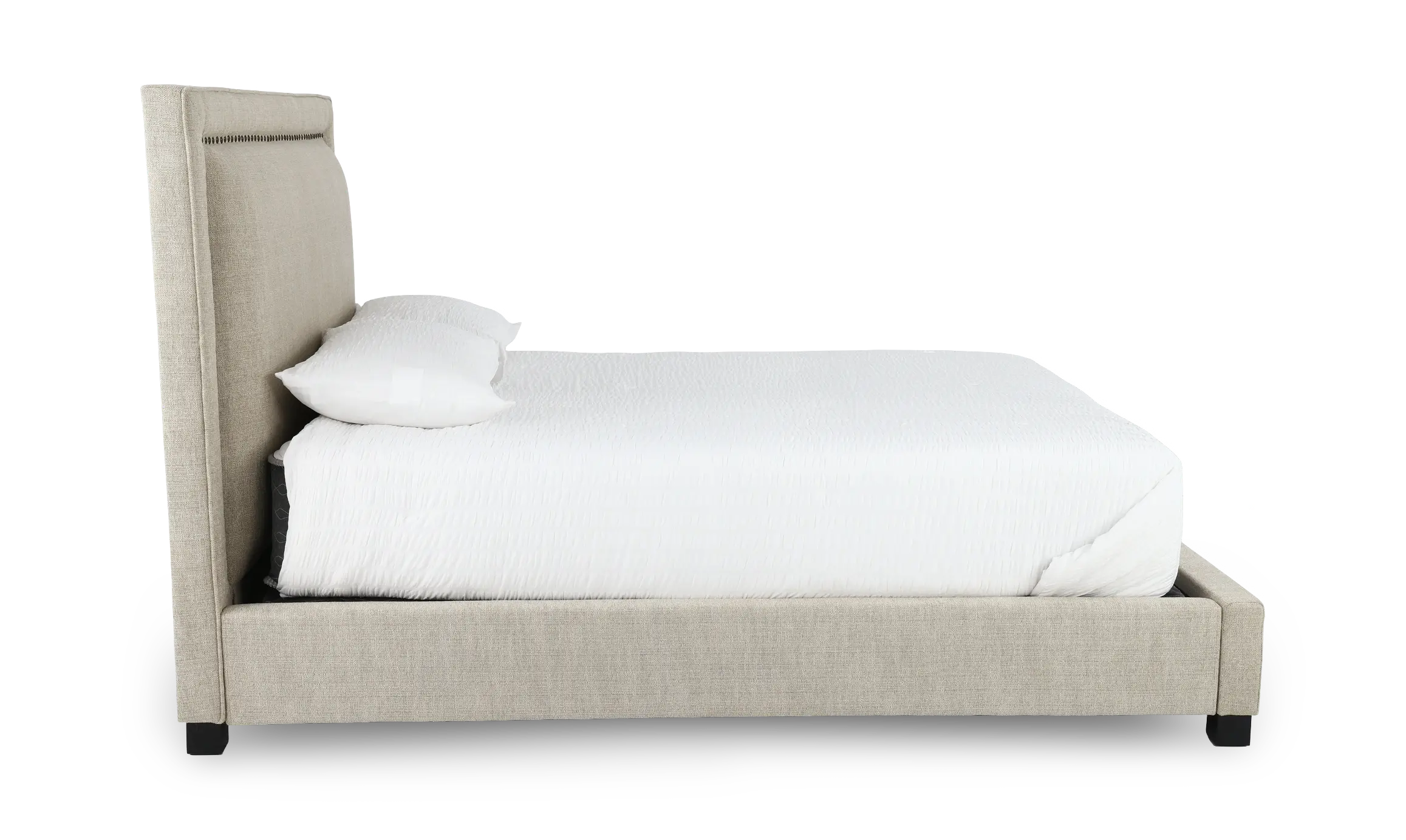 Poppy Natural Queen Upholstered Bed-5