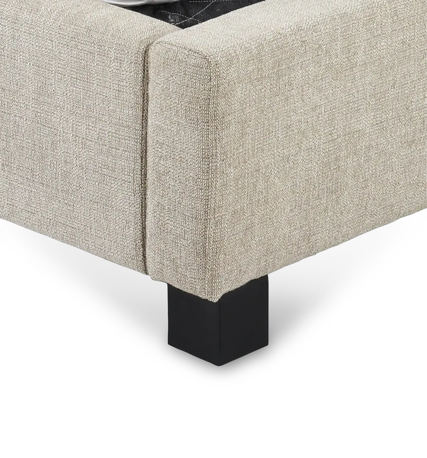 Poppy Natural Queen Upholstered Bed-7