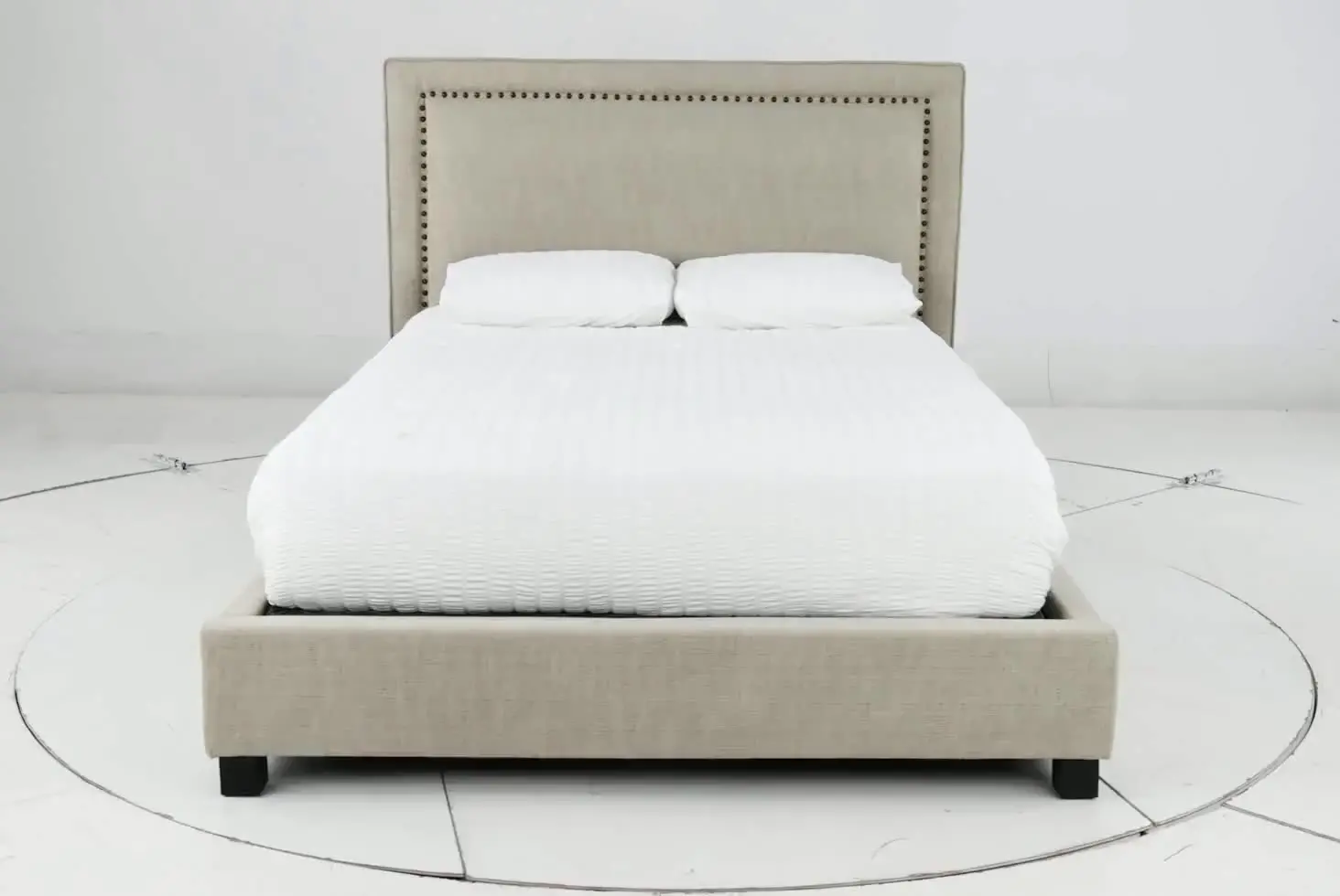 Poppy Natural Queen Upholstered Bed-9