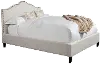Aster Natural King Upholstered Bed