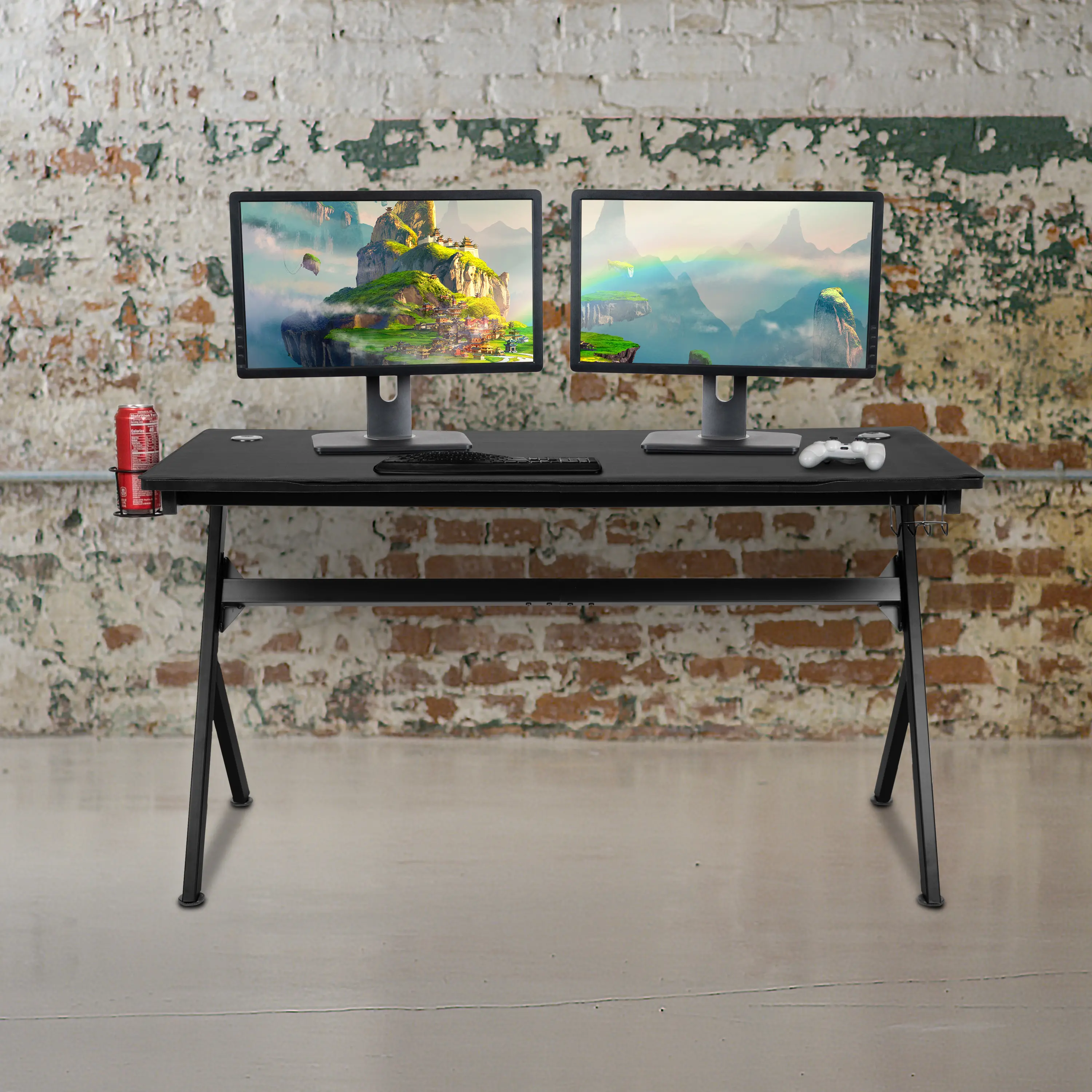 Play Black XL Gaming Desk-2