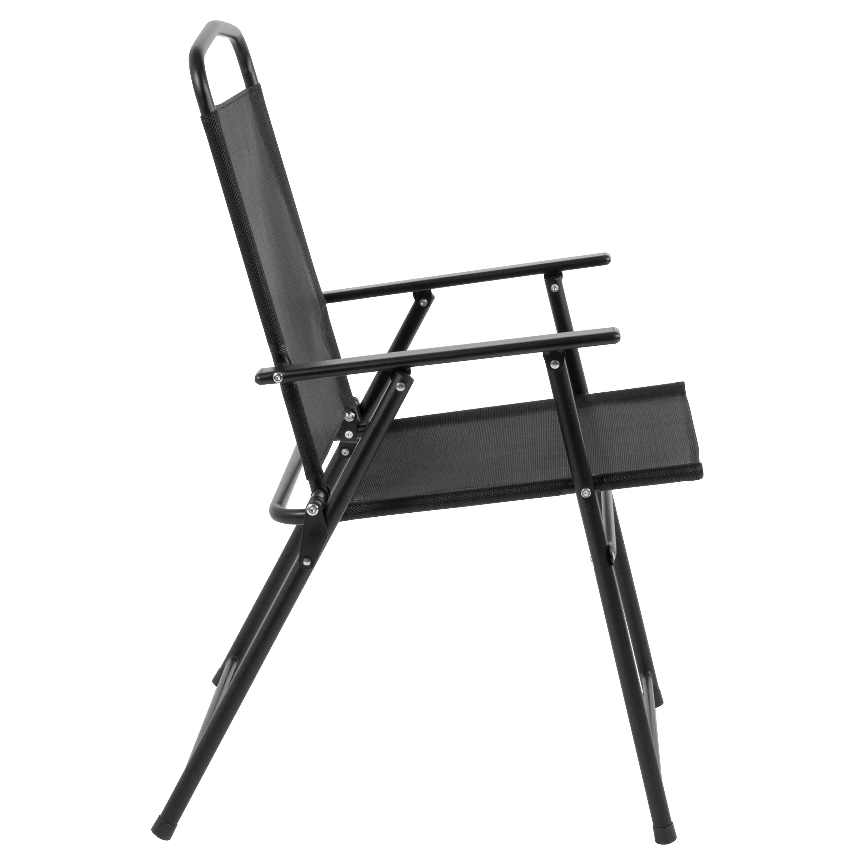 Black 6 Piece Patio Garden Set with Umbrella-6