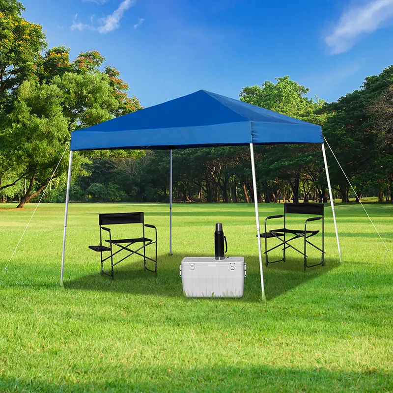 8' x 8' Blue Canopy Tent-2