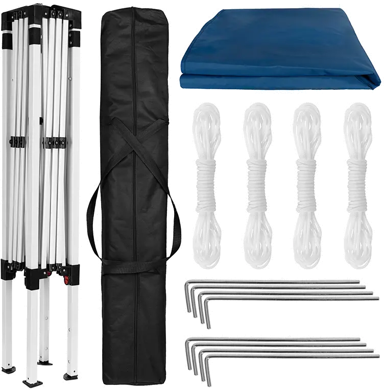 8' x 8' Blue Canopy Tent-1