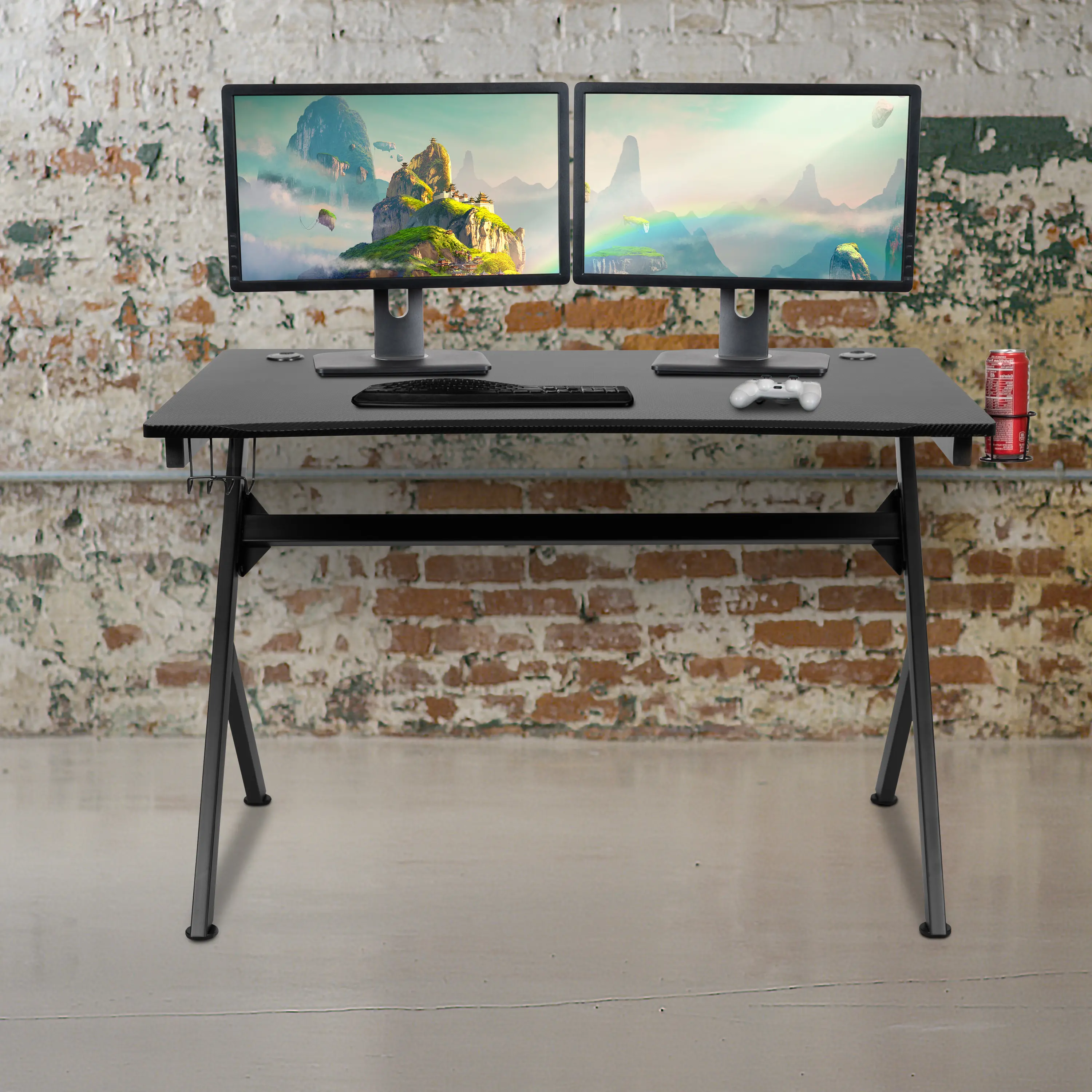 Play Black Gaming Desk-2