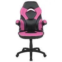 X10 Pink and Black Gaming Swivel Chair