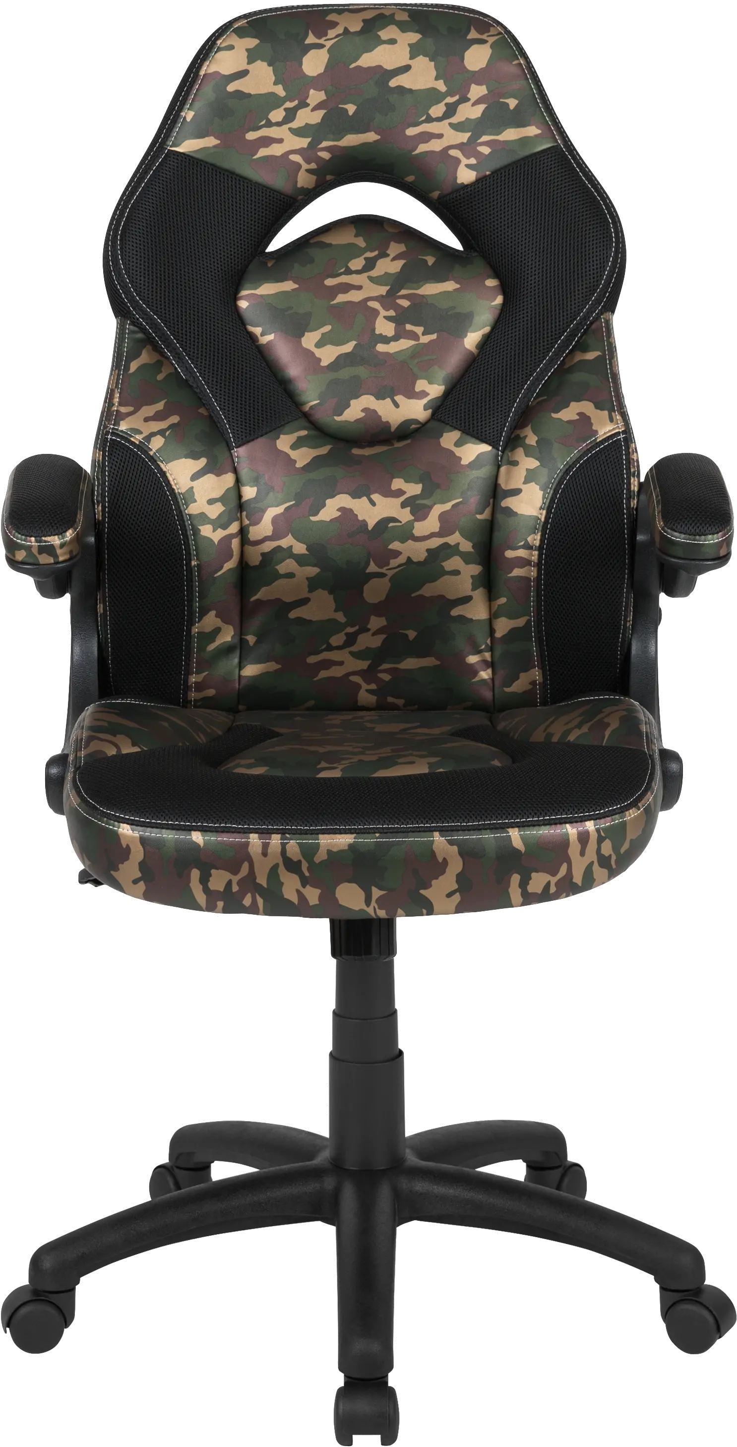 X10 Camouflage and Black Gaming Swivel Chair-1