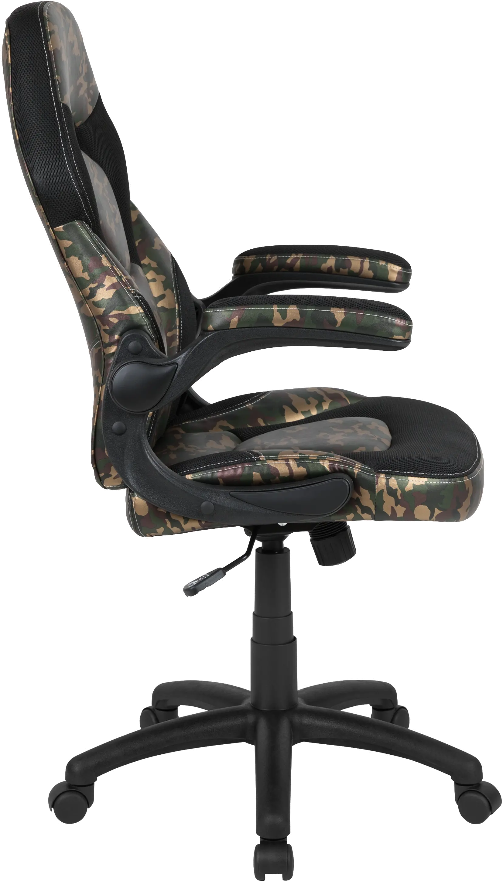 X10 Camouflage and Black Gaming Swivel Chair-5